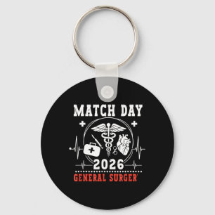 Match Day 2026 General Surgery Medical School Key Ring