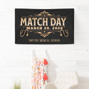 Match Day 2026 Medical Doctor Custom Banner