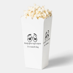 Match Day Football Viewing Party Popcorn Box