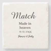 Match made in heaven add name date simple calligra