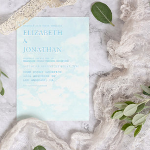 Match Made In Heaven Wedding Reception Invitation