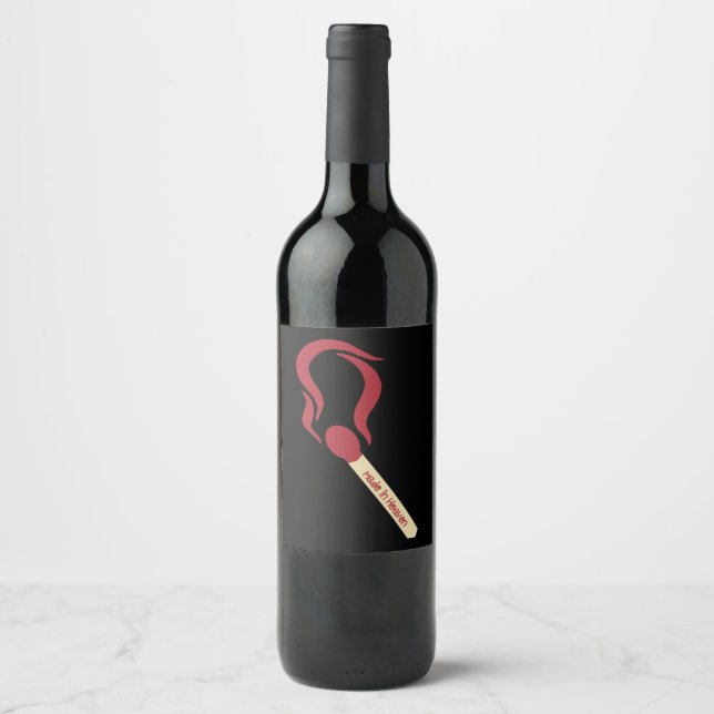 Match Made in Heaven Wine Label (Front)