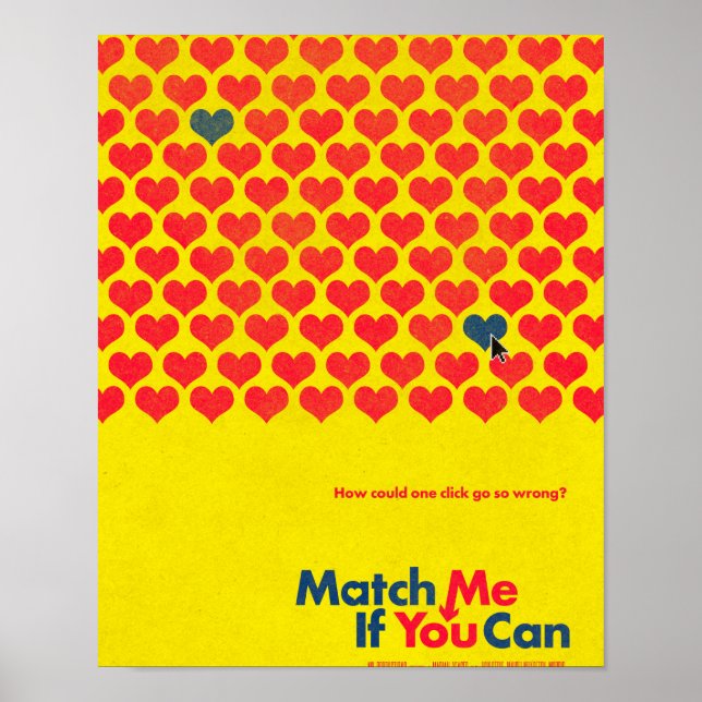 Match Me If You Can Teaser Poster (Front)