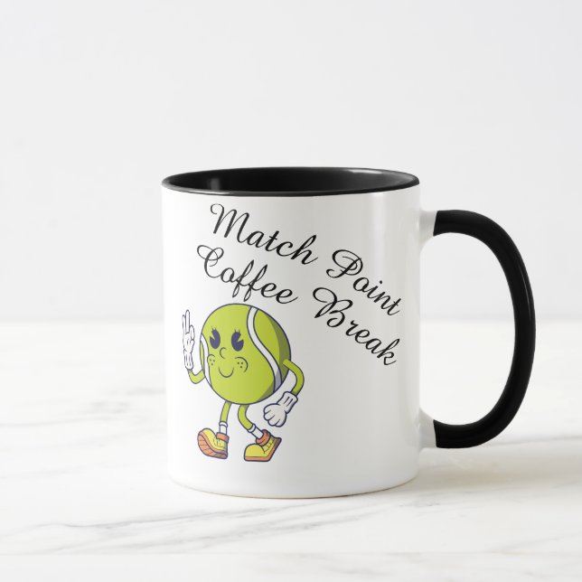 Match Point Coffee Mug (Right)