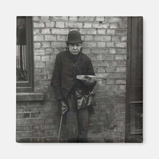 Match-Seller. c.1900 Magnet (Front)