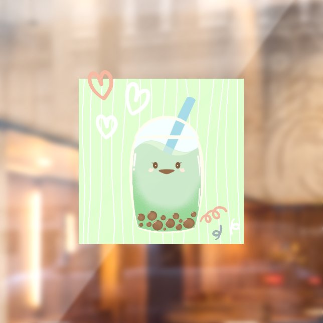 Matcha boba green tea, matcha (Sheet 2)
