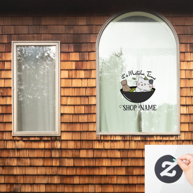 Matcha Bubble Tea (Home Window)