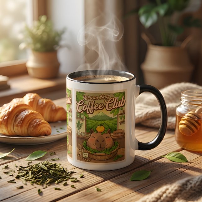 Matcha Capybara Mug – Cute Kawaii Matcha Tea  (Creator Uploaded)