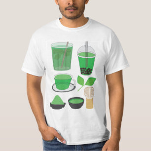 Matcha Drinks Set T-Shirt