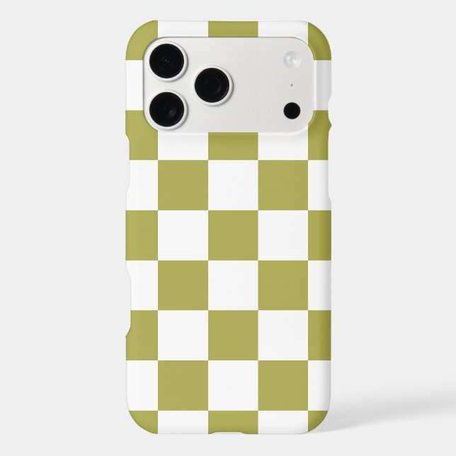 Matcha Green Retro Check (Back)