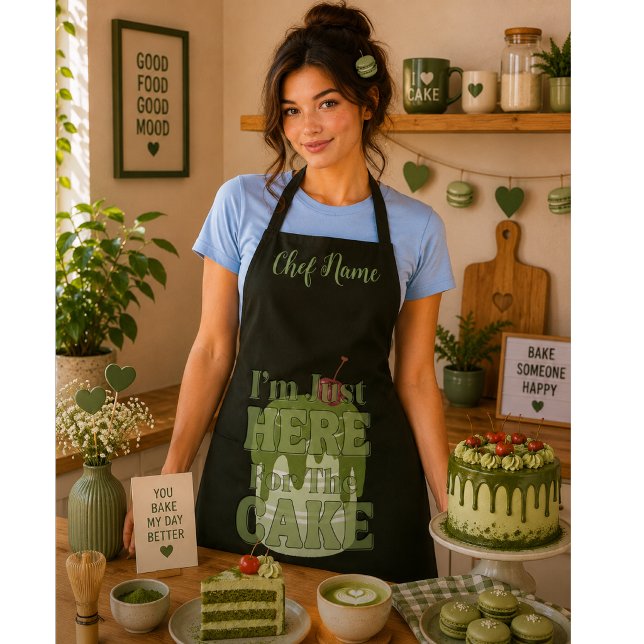 Matcha Green Tea Apron (Creator Uploaded)