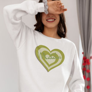 Matcha Green Tea Personalised Sweatshirt