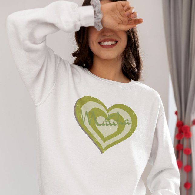Matcha Green Tea Personalised Sweatshirt (Creator Uploaded)