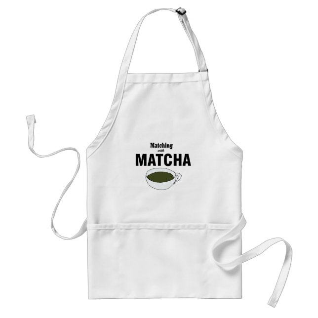 Matcha Green Tea Standard Apron (Front)