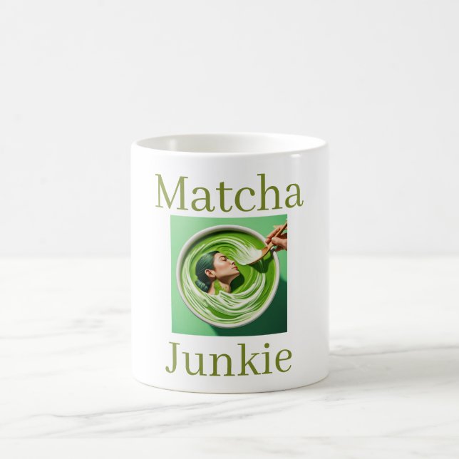 Matcha Junkie Coffee Mug (Center)