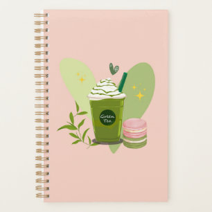 Matcha Latte Macarons Planner
