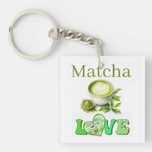 Matcha Love Keychain