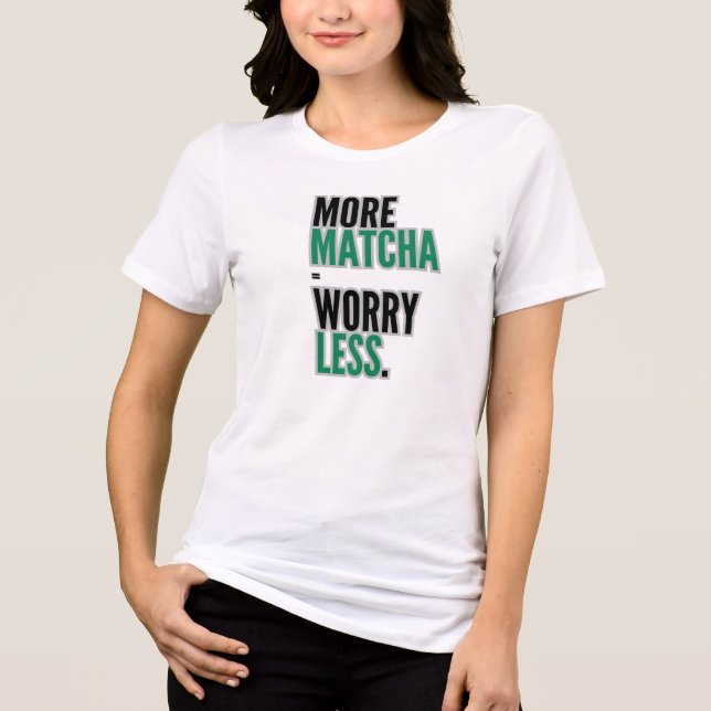 Matcha T-Shirt – Aesthetic Matcha Lover Tee  (Front)