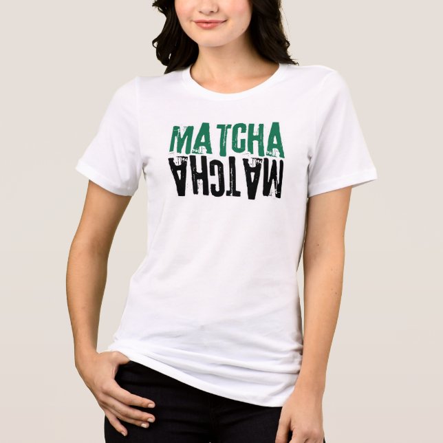  Matcha T-Shirt – Aesthetic Matcha Lover Tee  (Front)