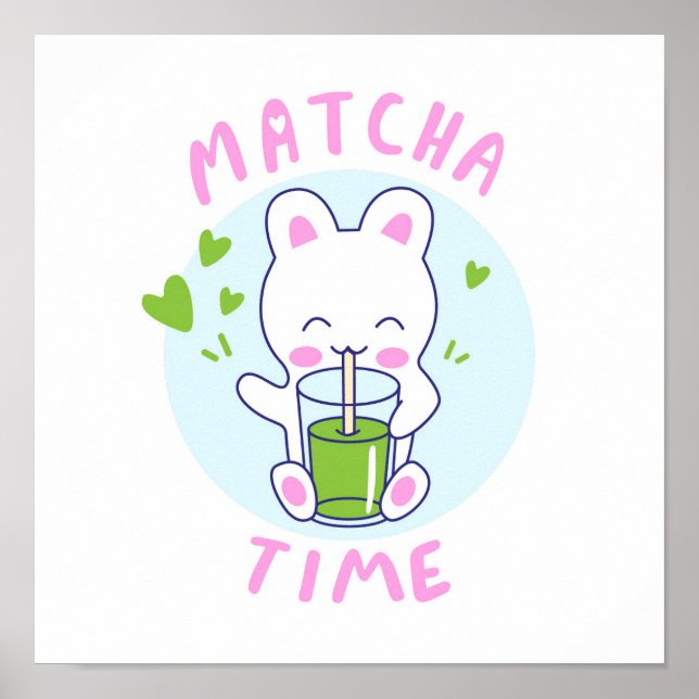 Matcha time  poster (Front)