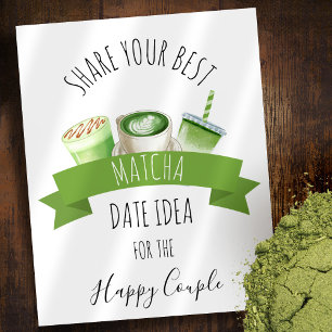 Matcha Wedding Shower Sign