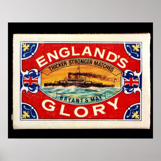 matchbox Englands glory Poster (Front)