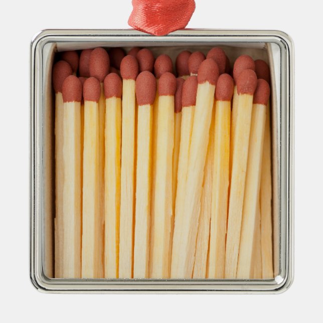 Matchbox Metal Tree Decoration (Front)