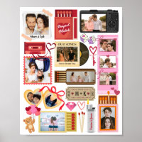 Matchbox Perfect Match Couple Retro Photo Collage