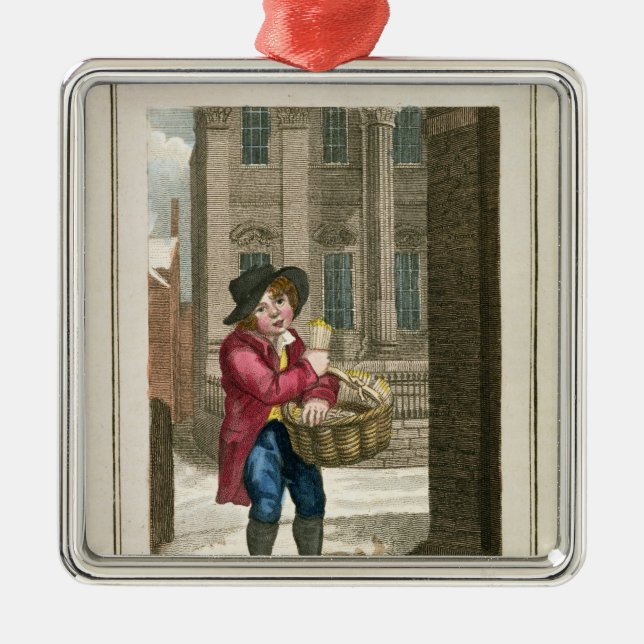 Matches, Mansion House Metal Tree Decoration (Front)