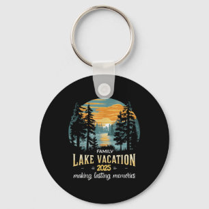Matching 2025 Camping Hiking Cabin Family Lake Vac Key Ring