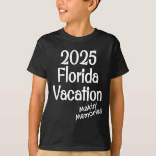 Matching 2025 Florida Family Vacation Making Memor T-Shirt
