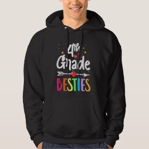 Matching 4th Grade Teacher Best Friend She S My Be Hoodie