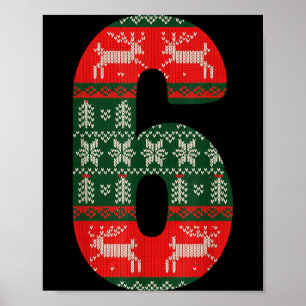 Matching 67 Christmas Ugly Sweater Meme Number 6  Poster