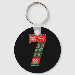 Matching 67 Christmas Ugly Sweater Meme Number 7  Key Ring