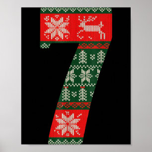 Matching 67 Christmas Ugly Sweater Meme Number 7  Poster