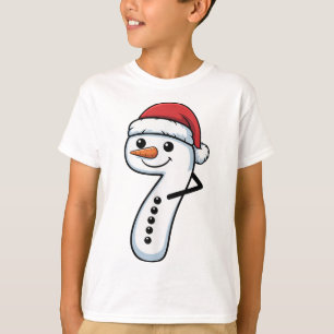 Matching 67 Snowman Couple Christmas Meme - Number T-Shirt