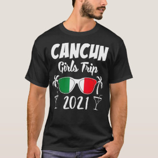 Matching Bachelorette Cancun Girls Trip 2021 T-Shirt