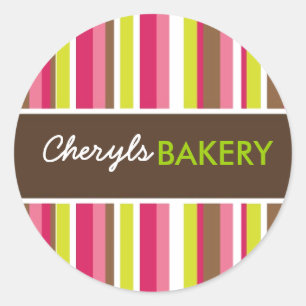 Matching Bakery Stickers