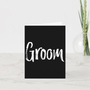 Matching Bride And Groom Couples Wedding Card
