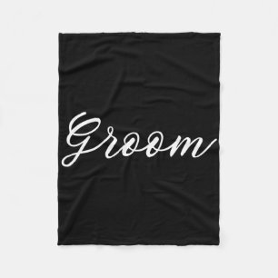 Matching Bride And Groom Honeymoon Just Married Co Fleece Blanket