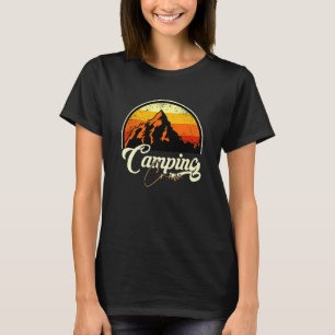 Matching Camping Crew Family Group Camper Road Tri T-Shirt