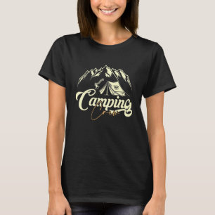 Matching Camping Crew Family Group Camper Road Tri T-Shirt