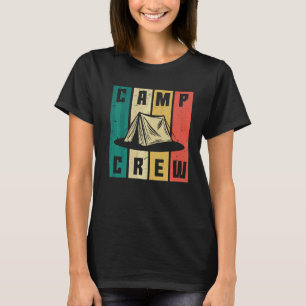 Matching Camping Crew Family Group Camper Road Tri T-Shirt