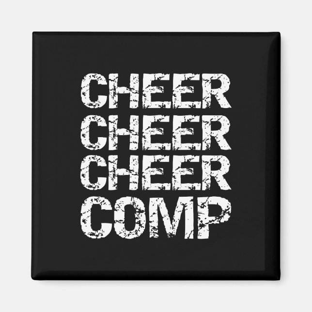 Matching Cheerleader Competition Gift Cheer Cheer  Magnet (Front)
