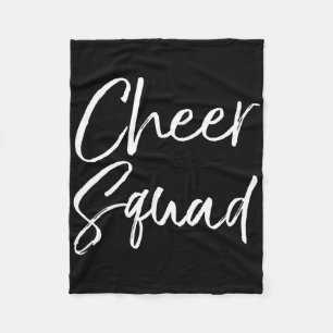 Matching Cheerleading Comp Team Gift For Girls Che Fleece Blanket
