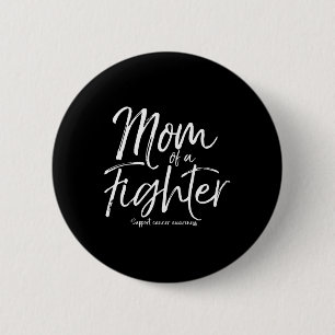 Matching Childhood Cancer Awareness Gift Mum of a  6 Cm Round Badge