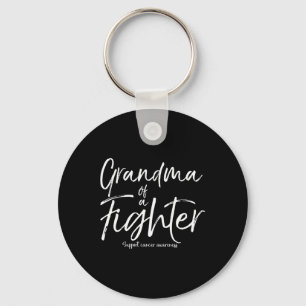 Matching Childhood Cancer Awareness Grandma of a F Key Ring