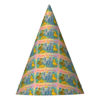 Matching Children's Birthday Hats - Party Supplies