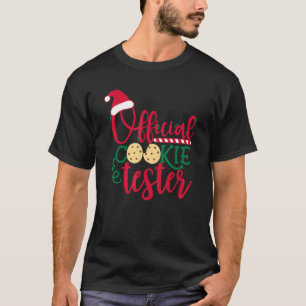 Matching Christmas Baking Crew  Official Cookie Ta T-Shirt