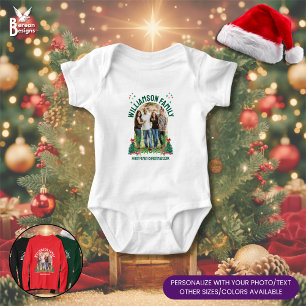 Matching CHRISTMAS FAMILY Photo Group Baby Bodysuit